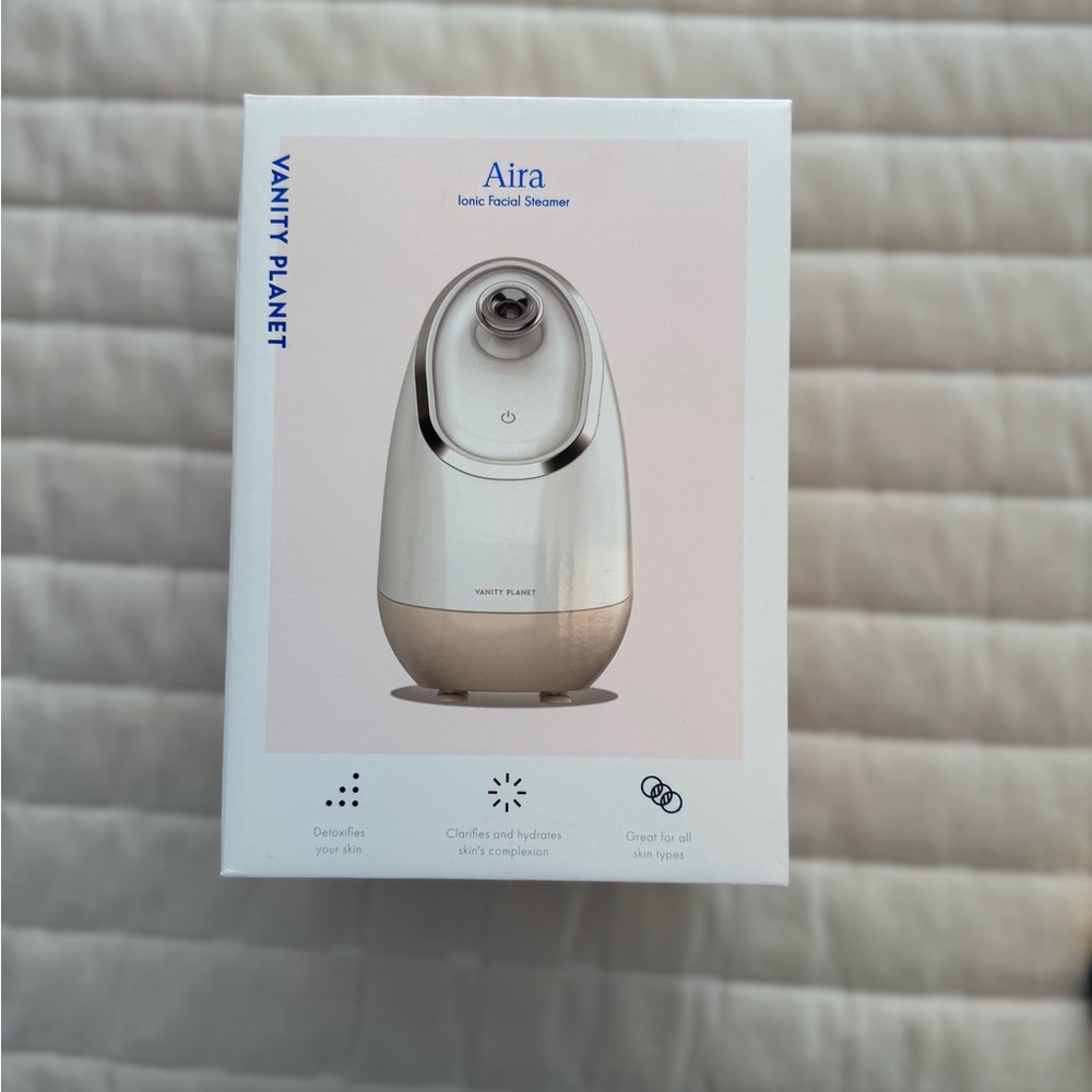 Vanity Planet Aira White Ionic Facial Steamer *NEW in Box! ✨